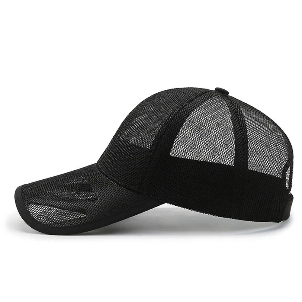 Gorra de pesca mesh transpirable con protección solar - imagen 2