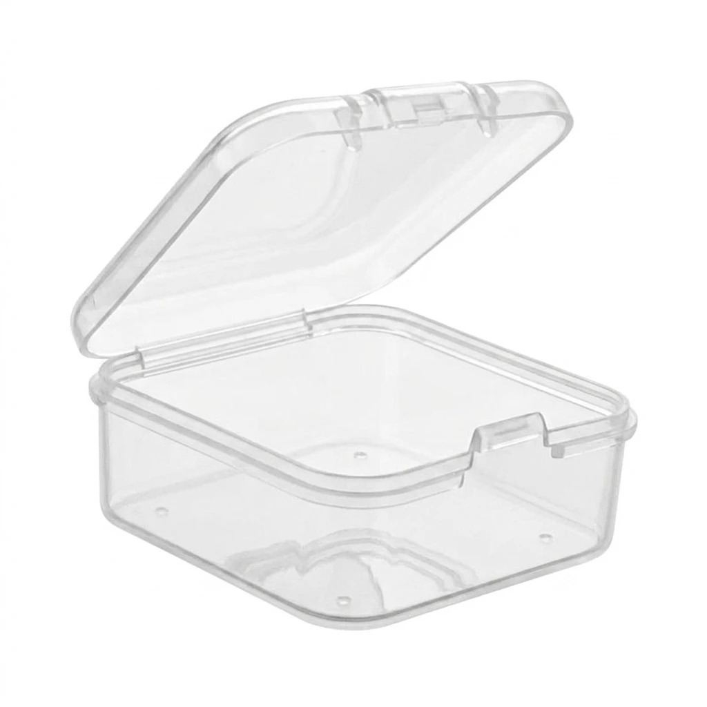 Caja de pesca transparente para señuelos – organizador resistente