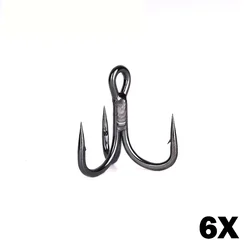 Anzuelos triples 6X fuerte – Acero carbono super afilados pesca marina