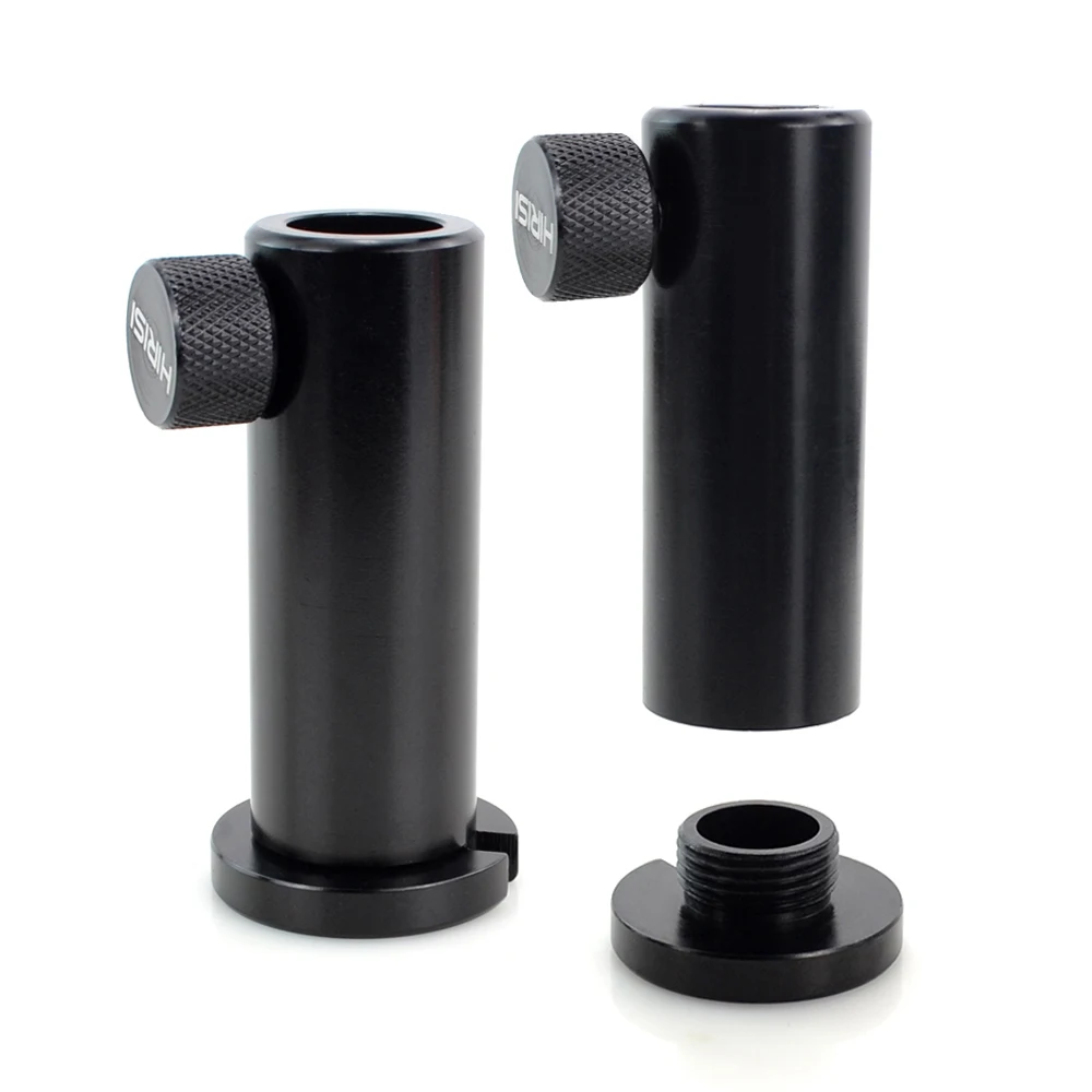 Soporte de aluminio instalado en plataforma de pesca