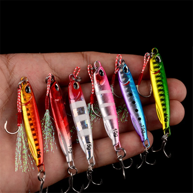 Jig Head Metal Fundido para Jigging Lubina - imagen 2