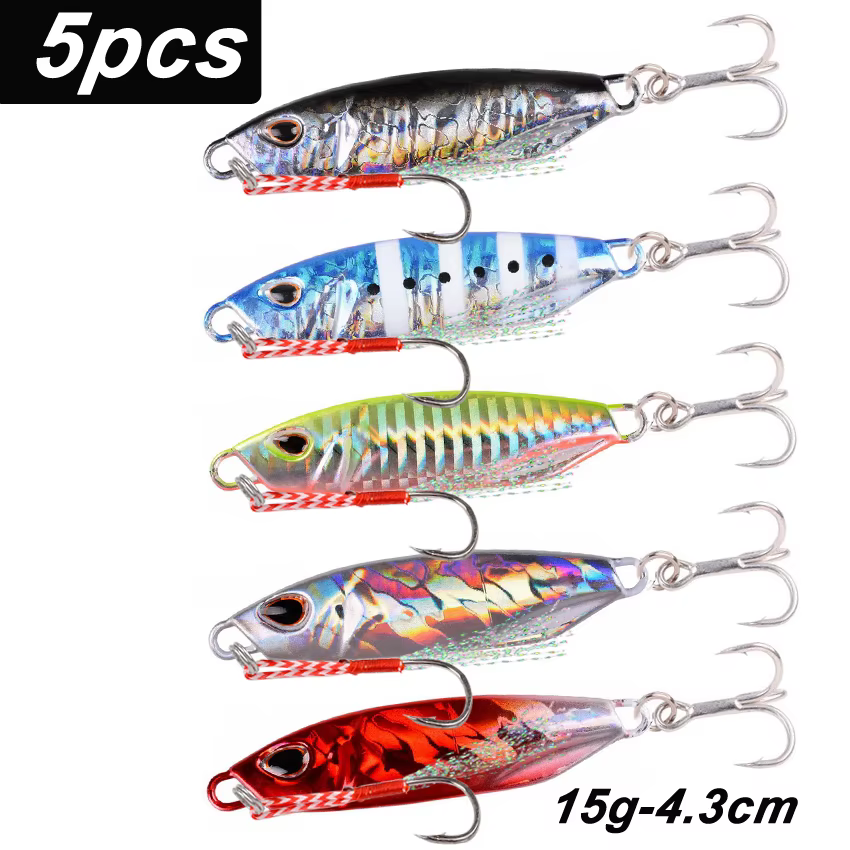 DUO Drag Slow Jig Metal - Senuelo para lubina en agua salada