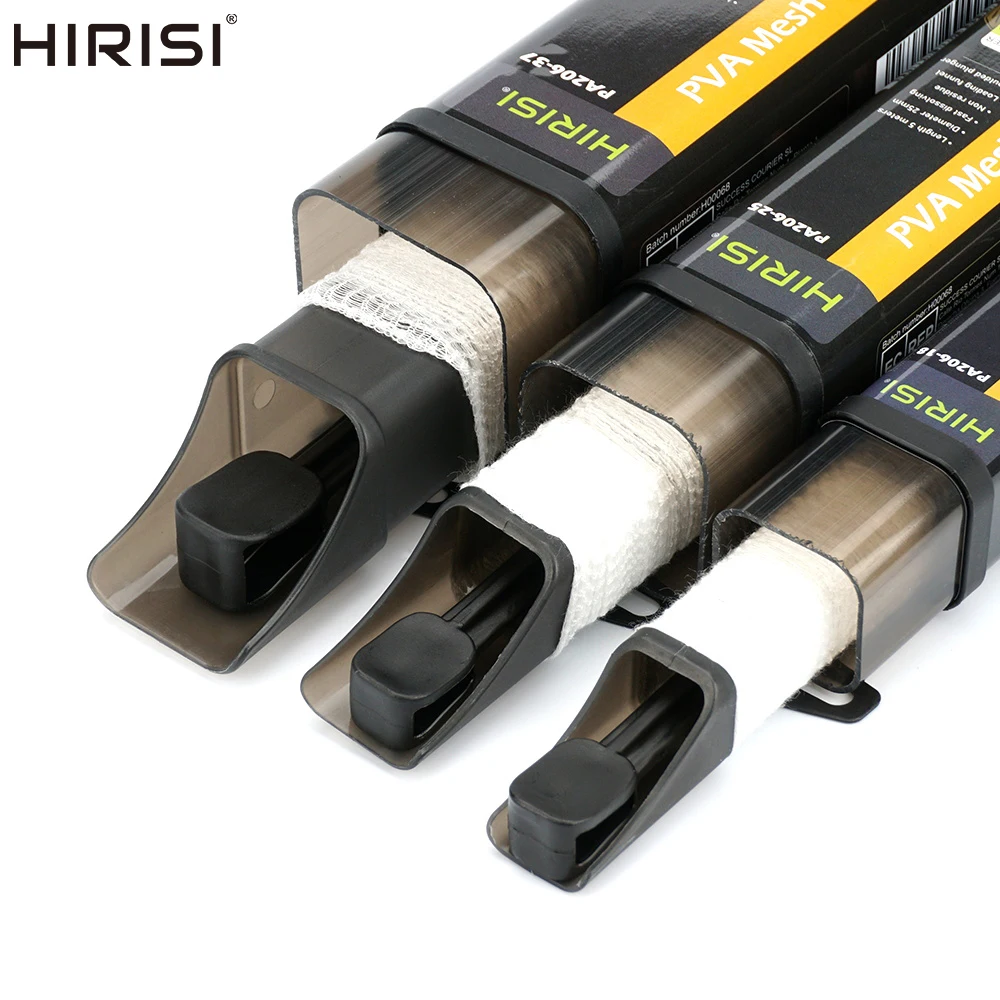 HIRISI Tubo Malla PVA Stringer – Disolución rápida para pesca carpa