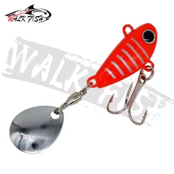 Walk Fish mini VIB metálico 10g spinner pincrankbait vibración