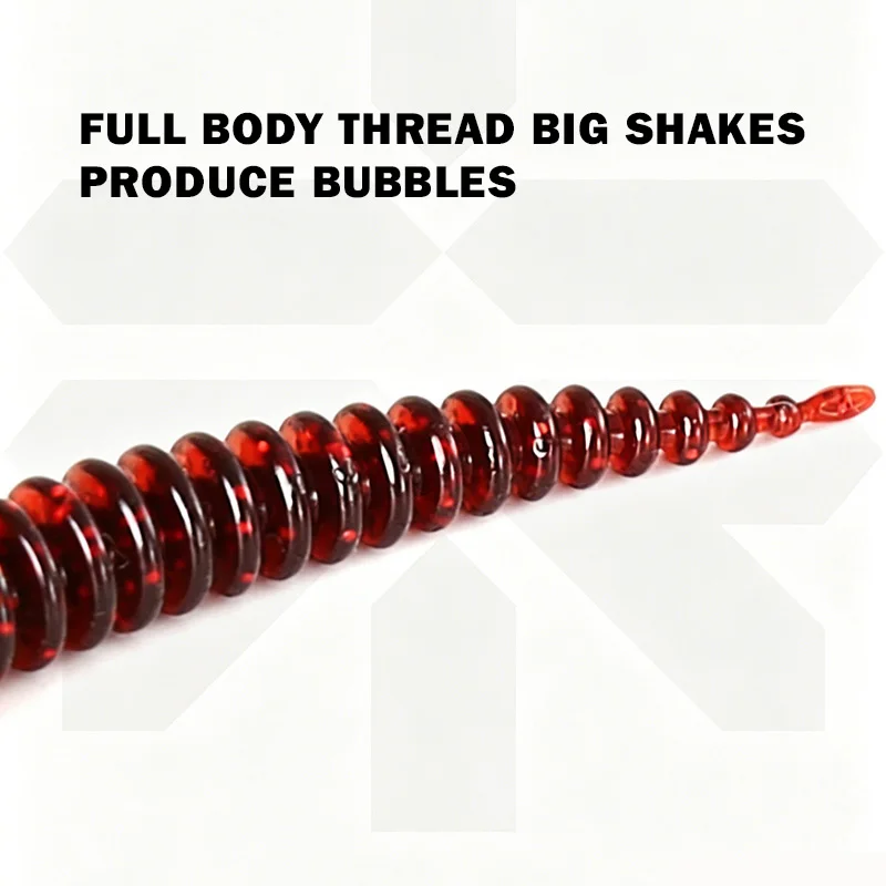 Señuelo cola de aguja con cabeza jig para Texas y Drop Shot - imagen 5