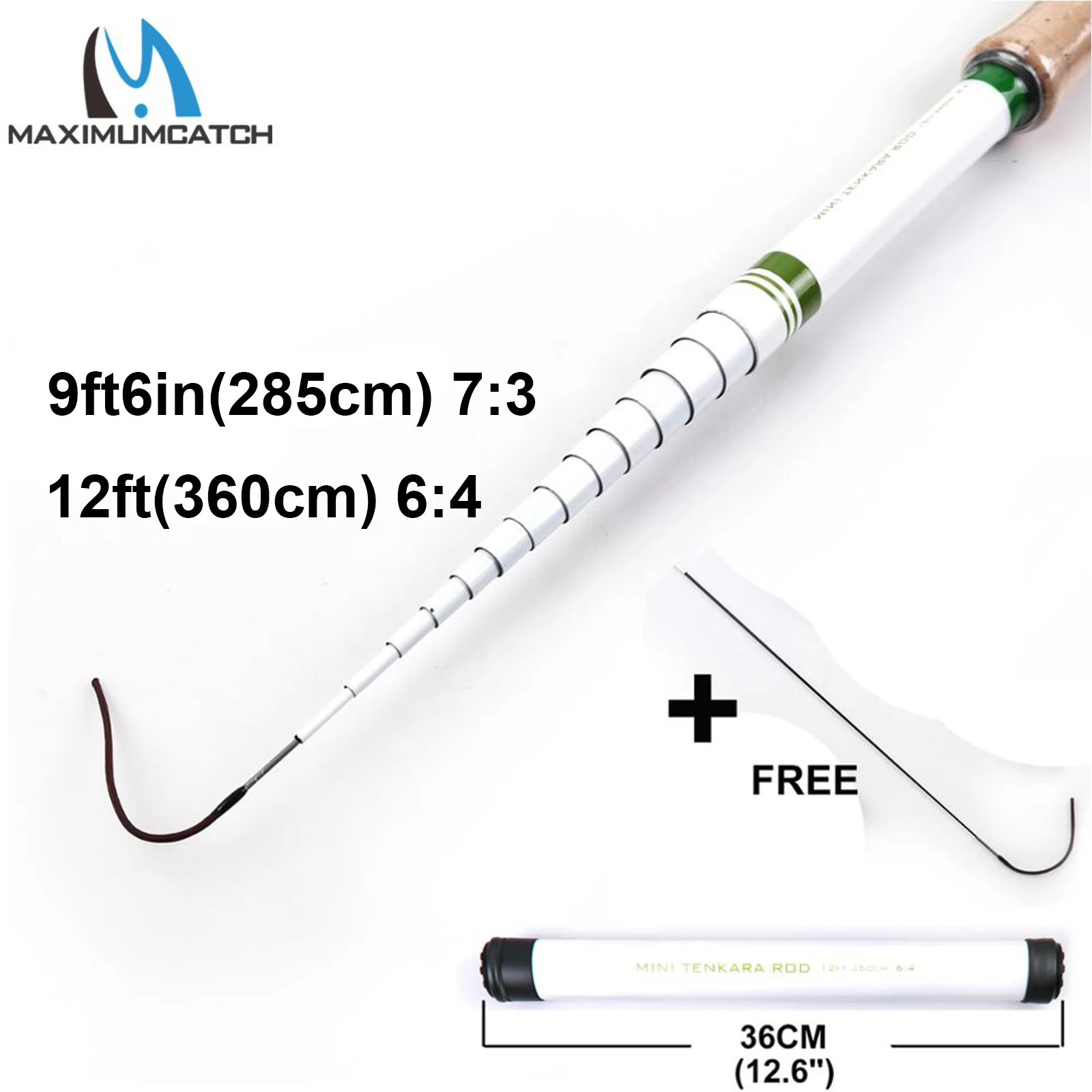 Caña Tenkara Stream Mini Maximumcatch – telescópica carbono extra - imagen 5
