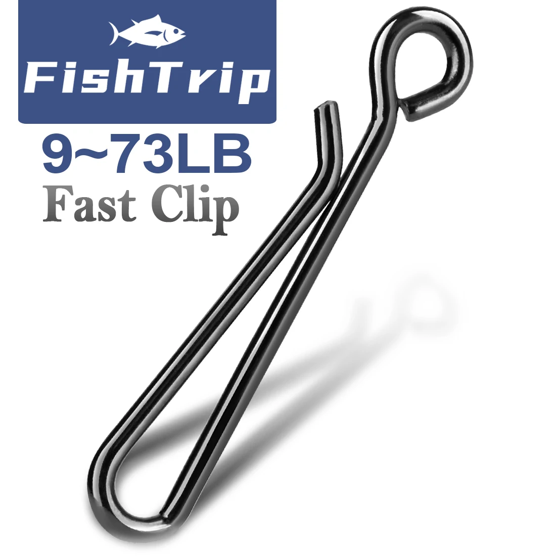 FishTrip Clips Cambio Rápido – Acero Inoxidable Antienredos