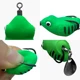 ShareShark señuelo de rana con lentejuelas y doble anzuelo negro - imagen 3