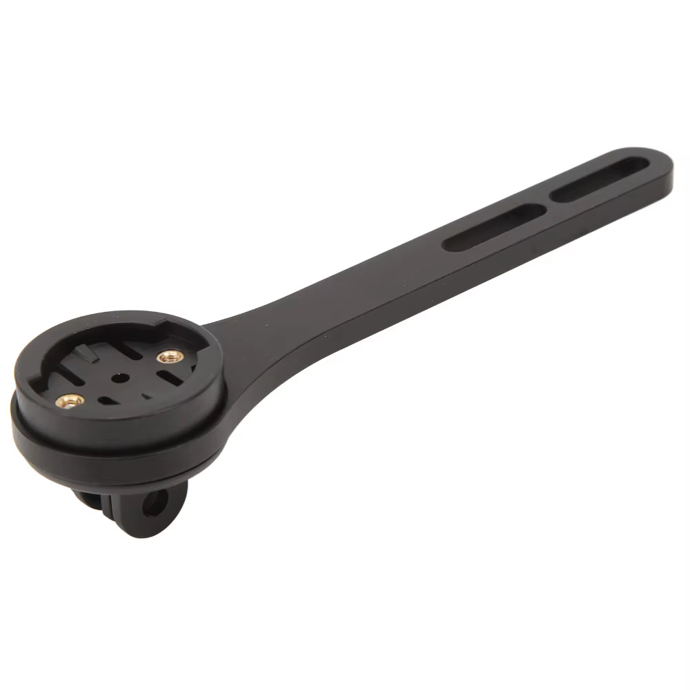 Soporte de aluminio para ciclocomputador de bicicleta con tornillo