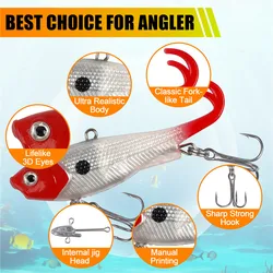 Señuelos blandos lubina con cabeza jig y swimbait para lucioperca