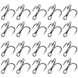 Anzuelos Triples 6X Acero Carbono – Alta Resistencia para Agua Salada