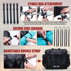 Bolsa impermeable expandible Goture con correas de montaje