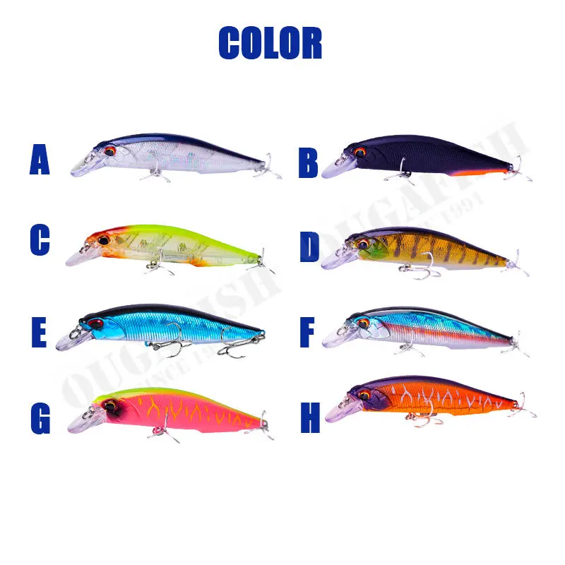Minnow flotante 100mm 13g para black bass - imagen 5