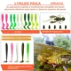 Kit de señuelos crankbait para lubina, trucha y lucio con cajas - imagen 2