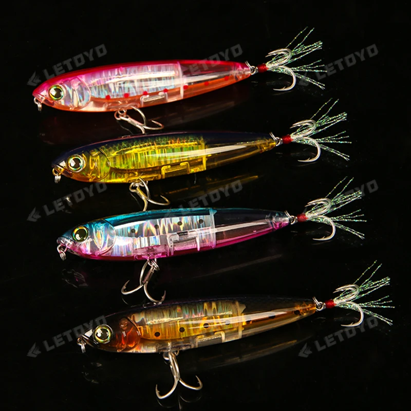 Wobbler Topwater Walk the Dog LETOYO – Señuelo para lubina superficie - imagen 5