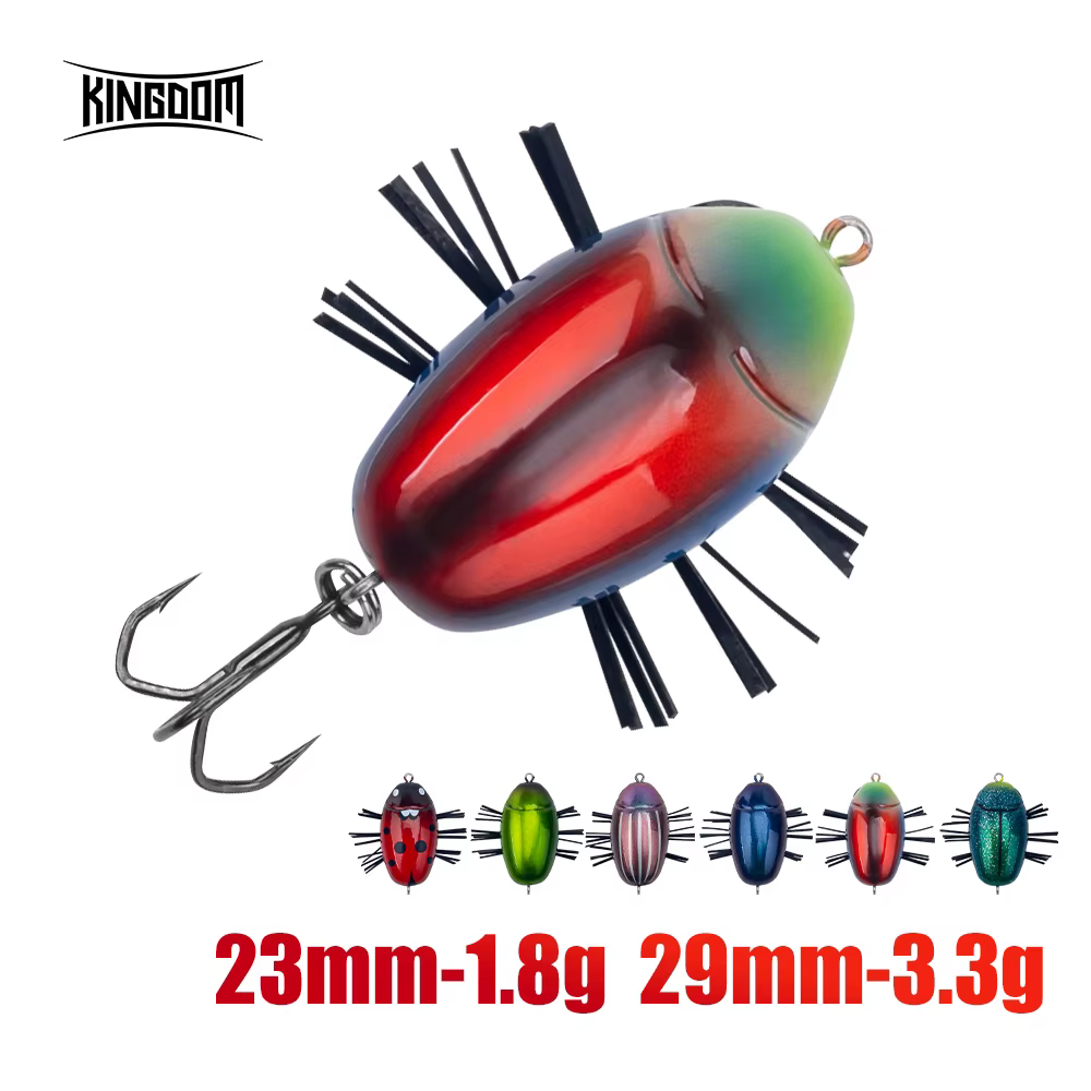 Kingdom X1 Topwater Insecto – Señuelo flotante superficie 12-14