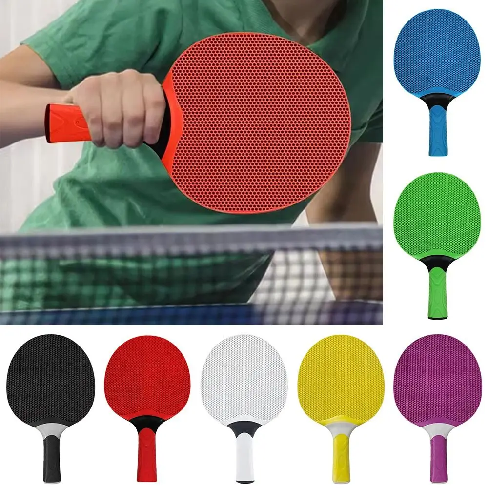 Raqueta de ping pong profesional de silicona con agarre cómodo - imagen 4