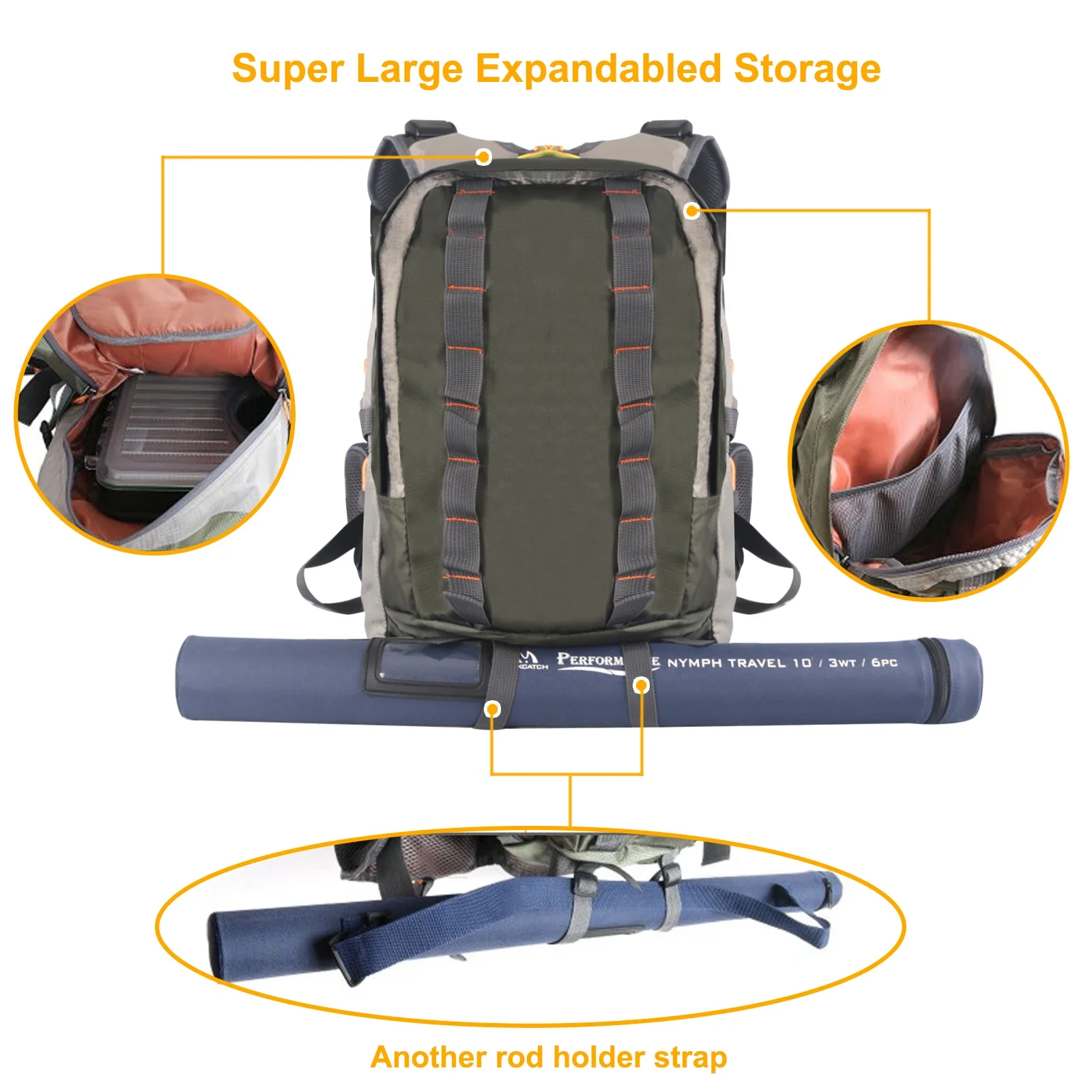 Almacenamiento para hidratación y accesorios