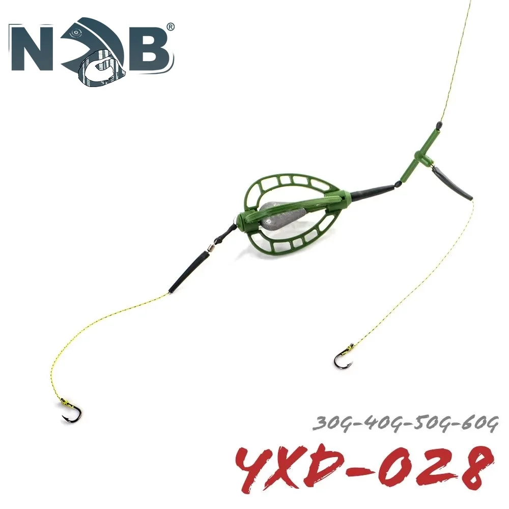 Plomos carpa con jaula de cebo NGB – anzuelo con púas - imagen 5