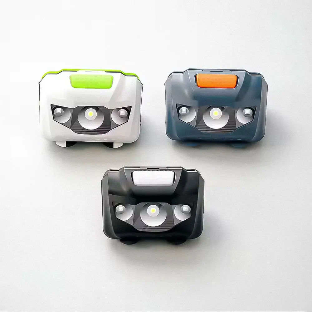 Linterna frontal para pesca LED blanco y rojo resistente al agua - imagen 4