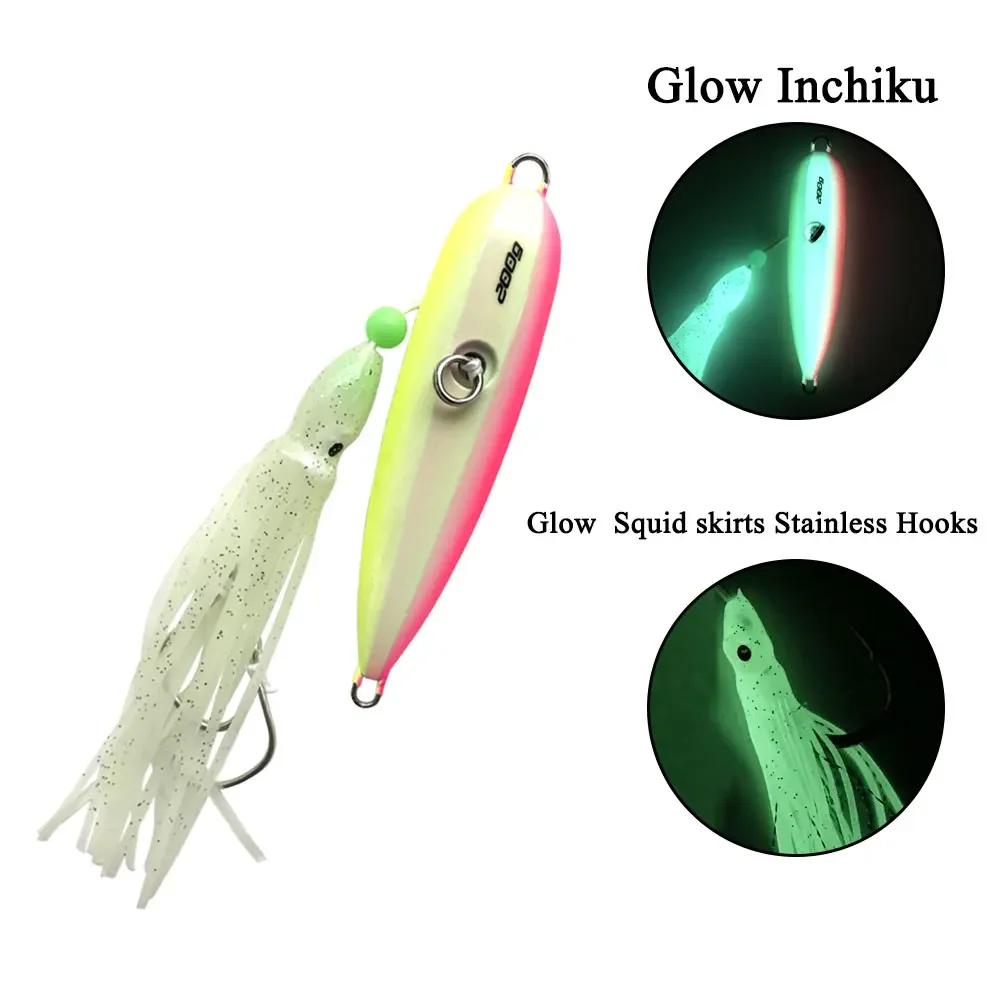 Inchiku cerámico para jigging lento – 80g a 250g - imagen 4