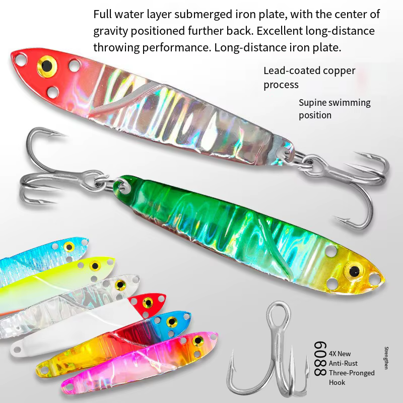 Jig Metal VIB – Señuelo vibrante para trucha y mar - imagen 2