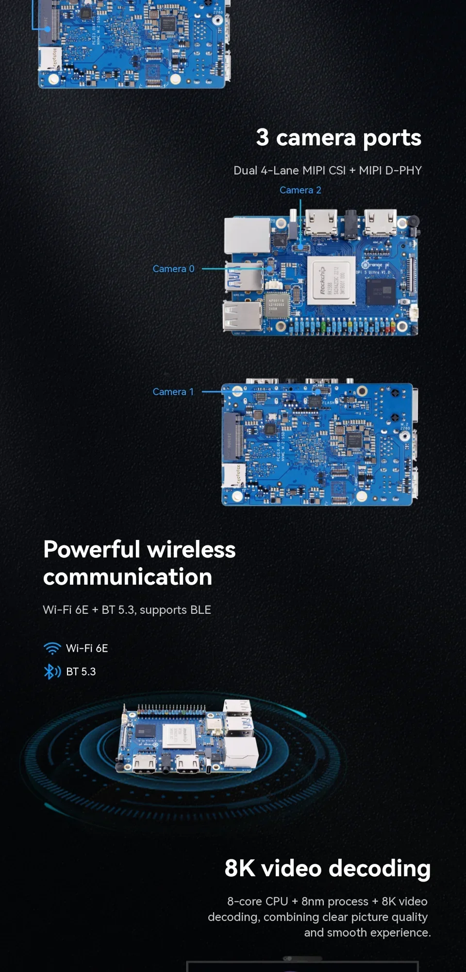 Opciones de configuración: 8GB/16GB LPDDR5