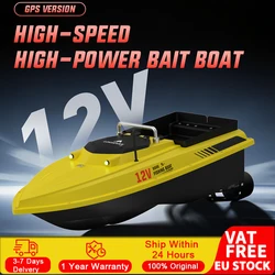 Barco cebador D80E con GPS y sonda para carpfishing