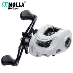 SAMOLLA Baitcaster ultraligero 7,4:1 agua salada