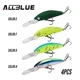 ALLBLUE Wobbler Minnow de largo alcance para lubina y lucio