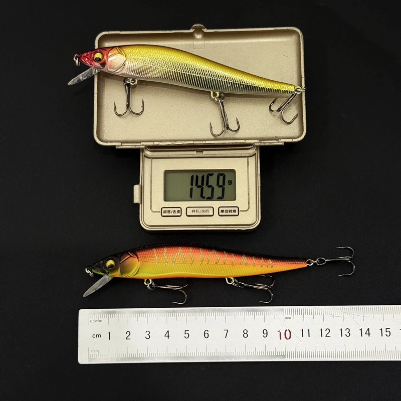Señuelo Minnow wobbler jerkbait de hundimiento rápido – Lubina - imagen 5