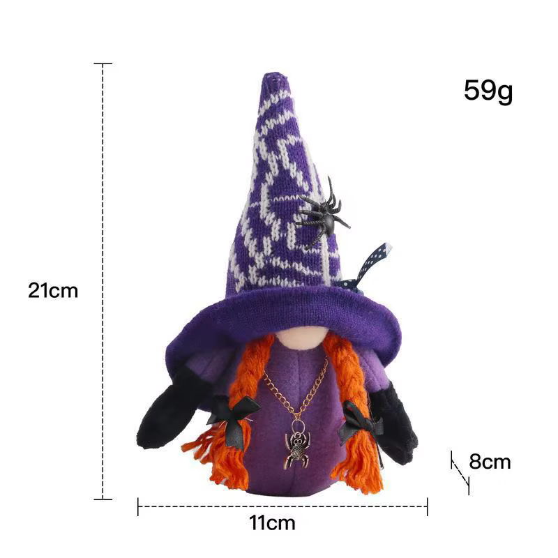 Gnomo araña peluche 6