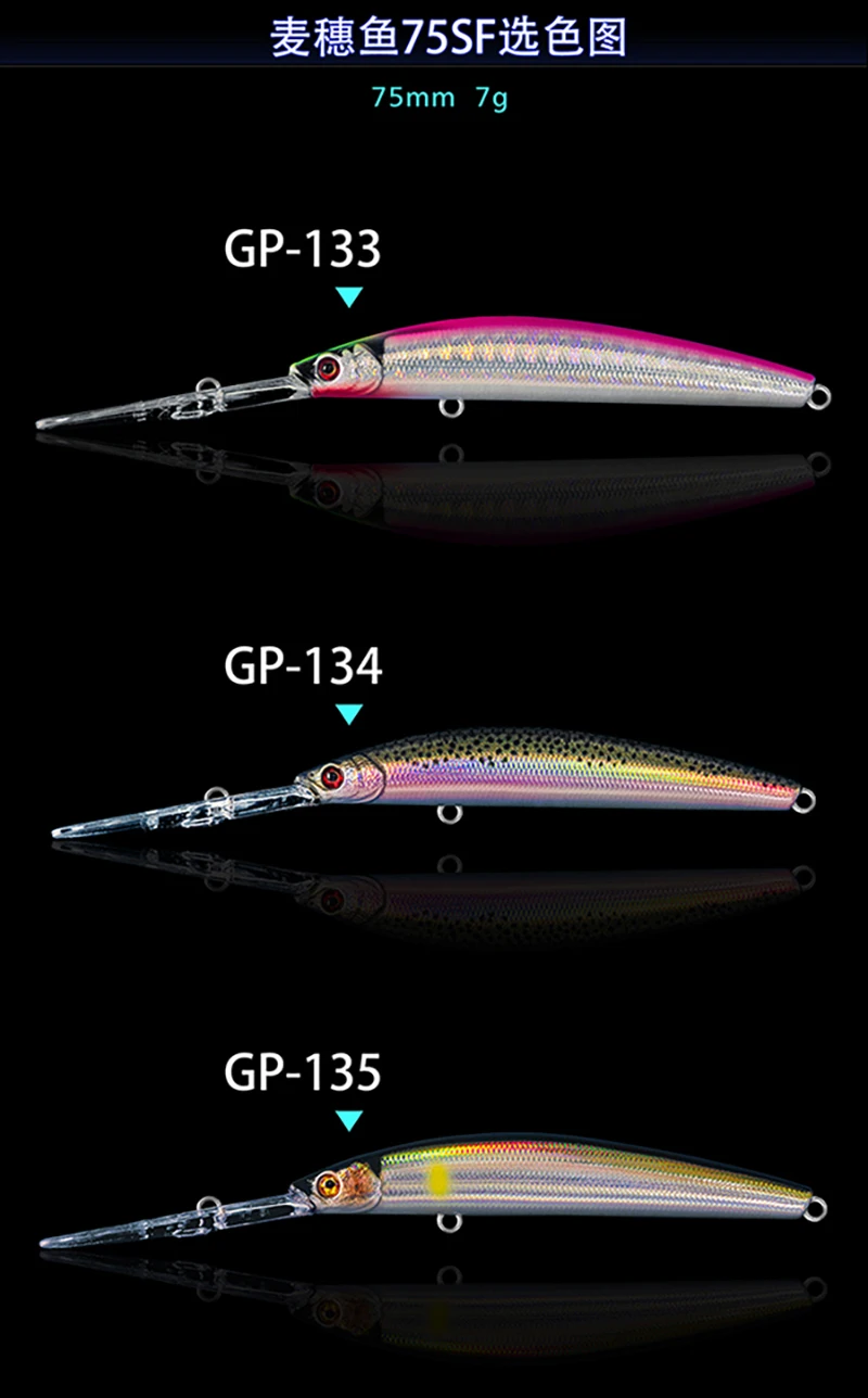 Señuelo AJLURES Minnow en mano