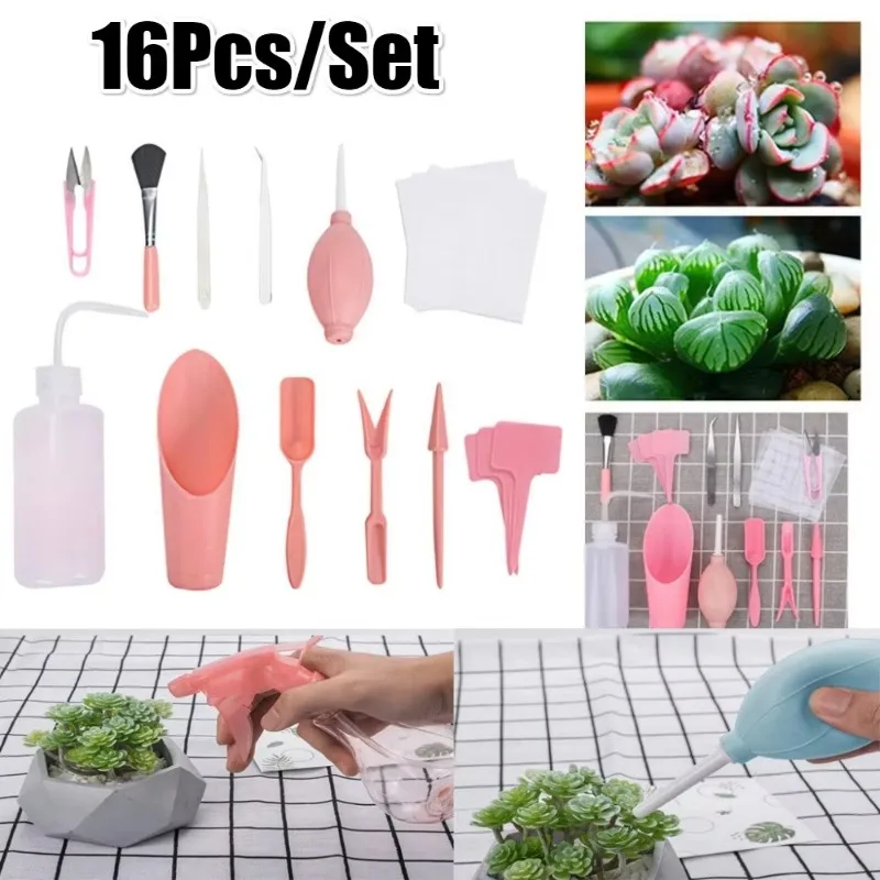 Kit de trasplante mini de herramientas para plantar en maceta - imagen 2