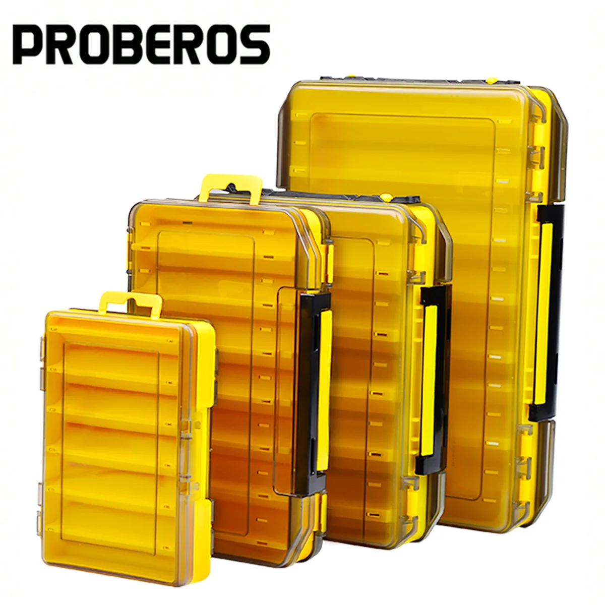 PROBEROS Caja de Pesca doble cara para señuelos y herramientas - imagen 4