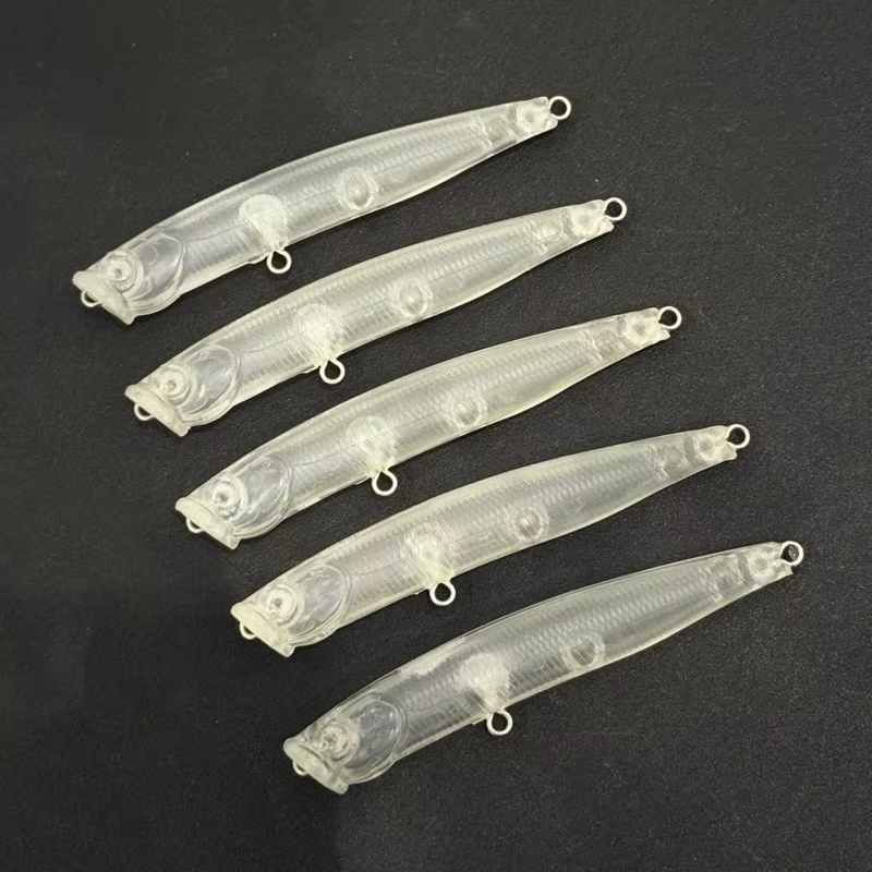 Popper sin pintar 70 mm para agua salada – Cebo superficie ABS