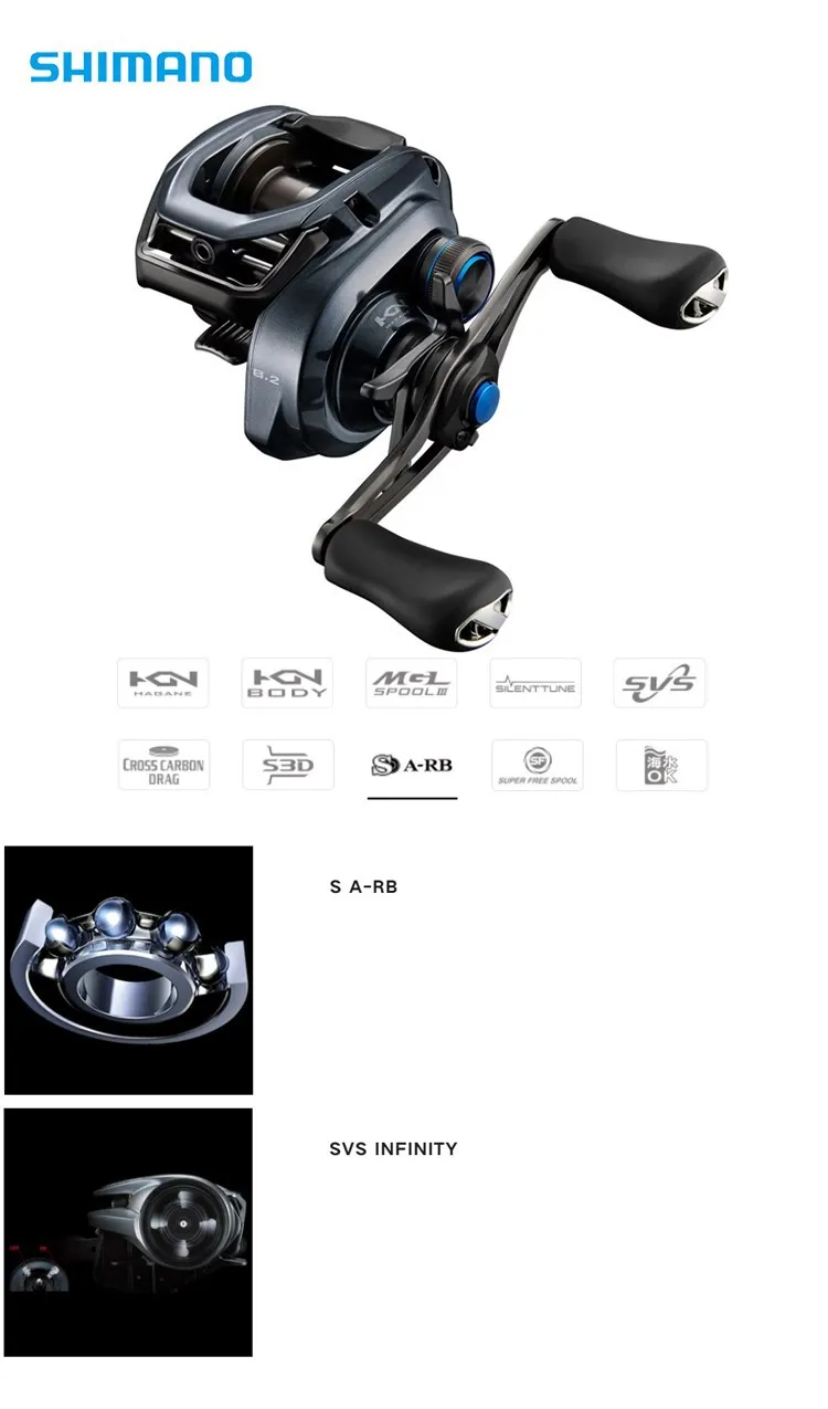 Detalle del sistema de frenos SVS Max y la bobina MGL del carrete