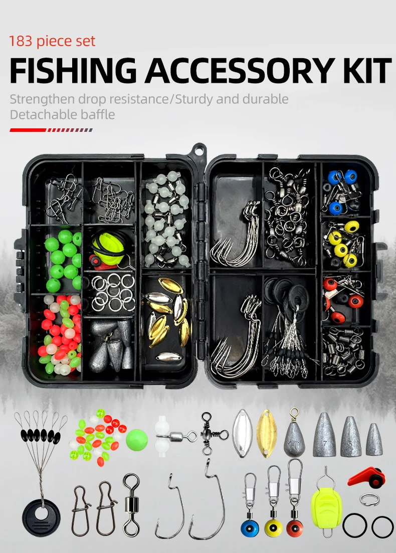 Set de accesorios y caja portátil