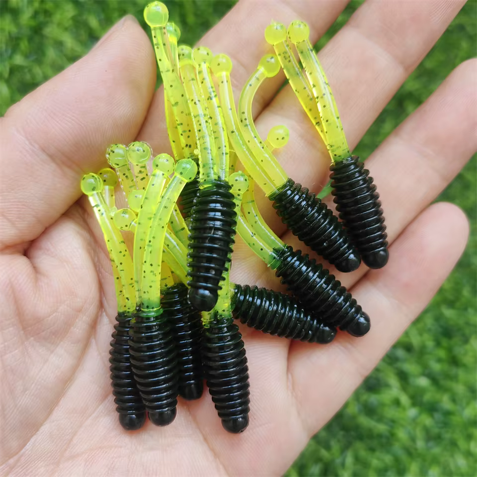 Mukun-mini Swimbait doble cola – Jigging lubina - imagen 3
