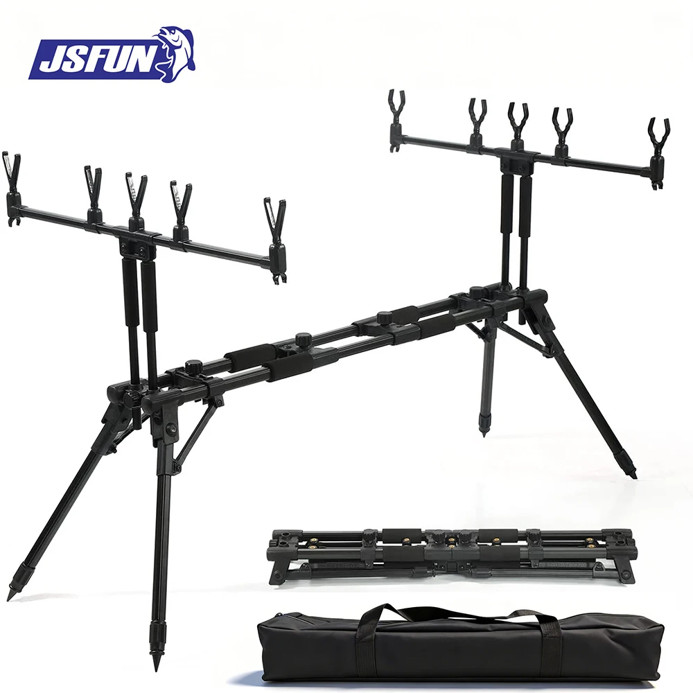 Soporte para cañas JSFUN extensible plegable – trípode - imagen 2