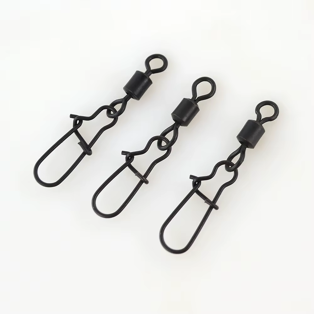 Giratorio Quick Change AG139 – Negro mate para pesca de carpa - imagen 5