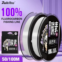 Fluorocarbono Zukibo 100m – Línea de pesca agua salada y dulce