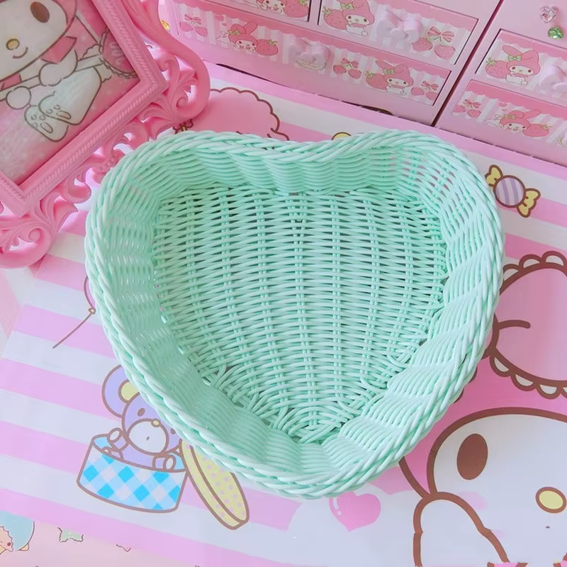 Cesta Forma Corazón – Almacenamiento Hogar - imagen 4