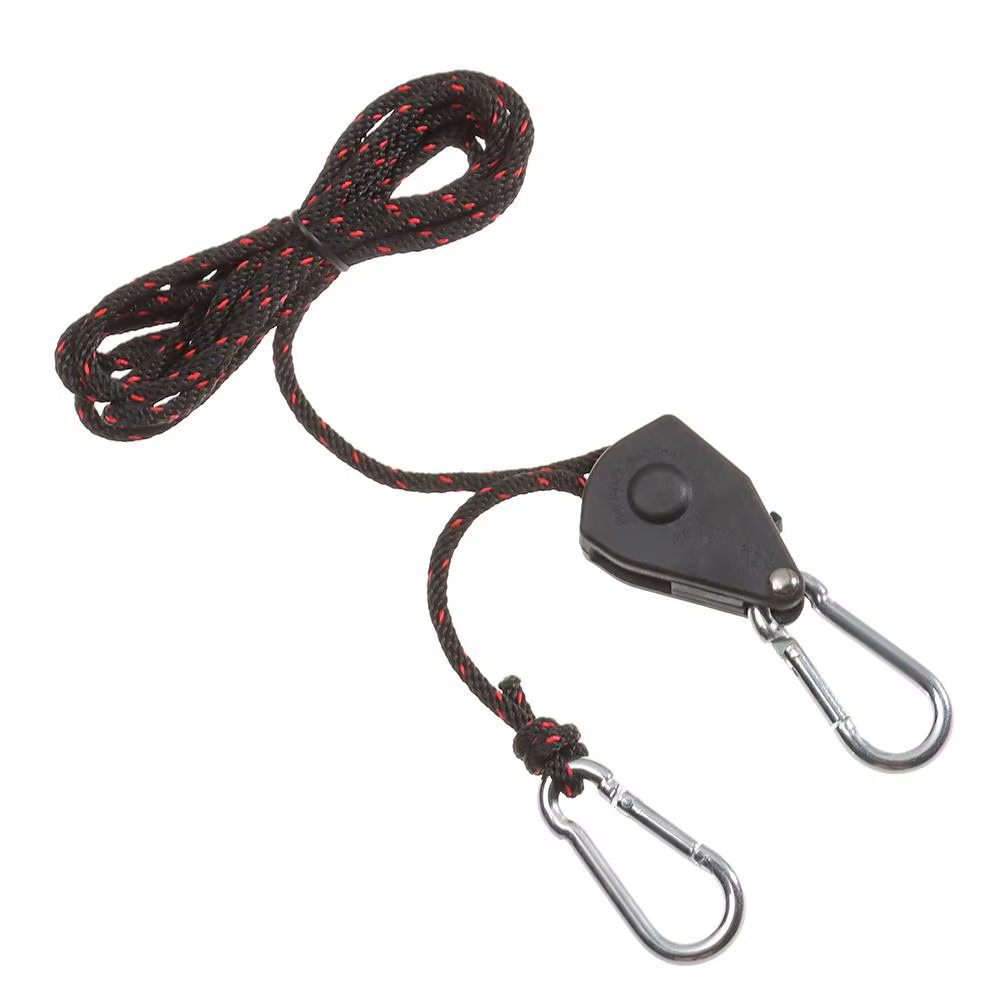 Sujetador de cuerda ajustable para toldo de camping