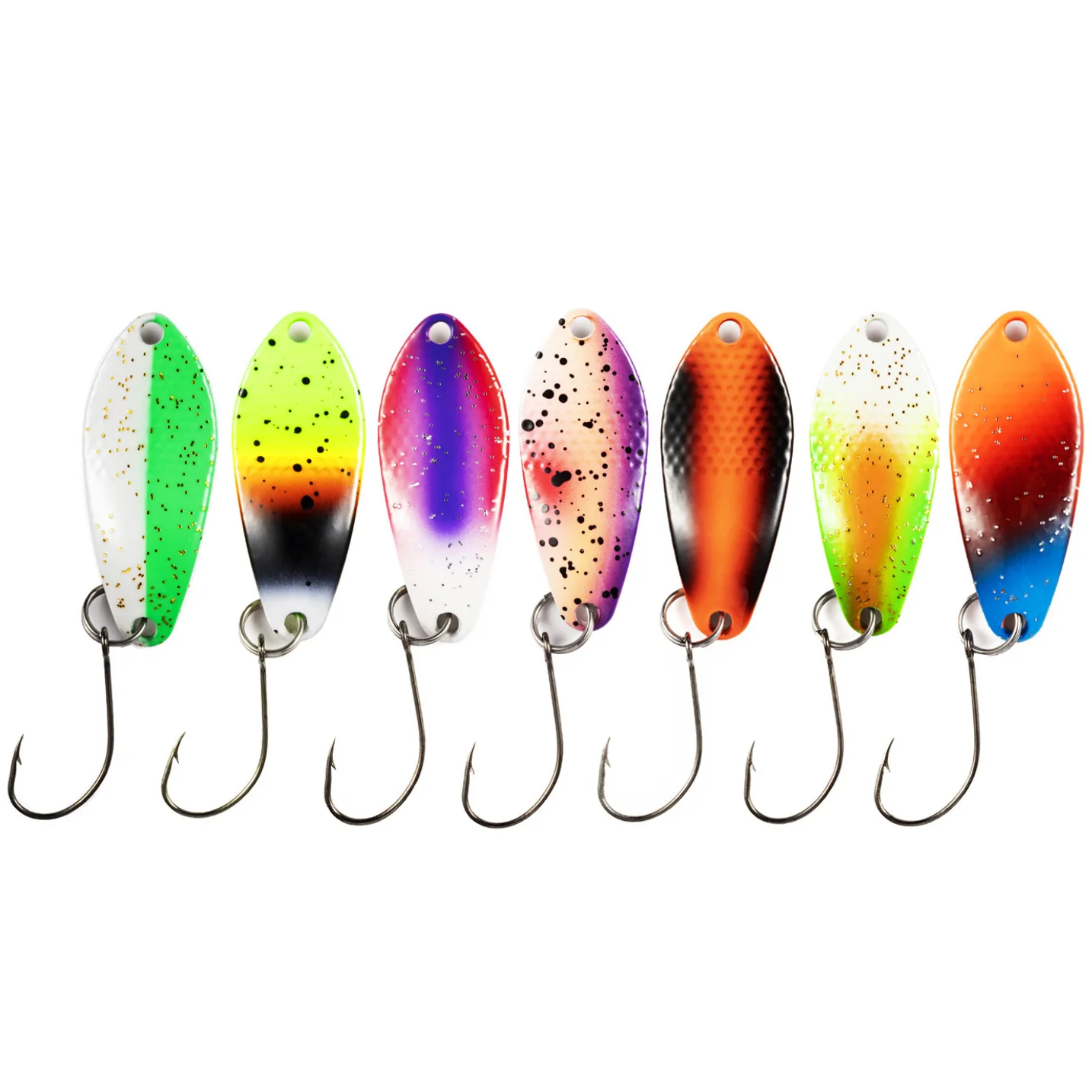 Minicep 3g multicolor – Señuelo metálico para trucha perca y salmón - imagen 5