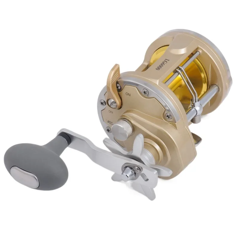 Carrete de pesca para barco mar Jigging lento, arrastre fuerte - imagen 3