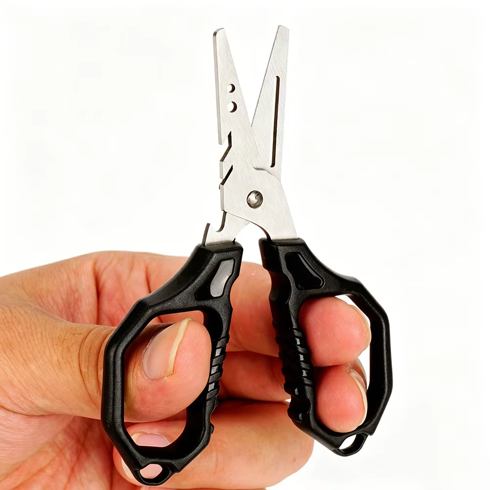Tijeras Multifunción Hirisi JD15 para Pesca – Acero Inoxidable - imagen 4