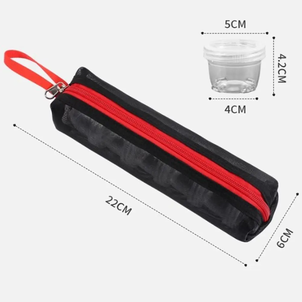 Bolsa de viaje para sal y pimienta portátil PET y acero inoxidable - imagen 5