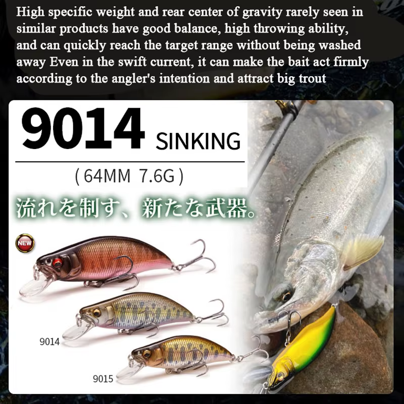 Crankbait para lucio – Señuelo con natación realista - imagen 5