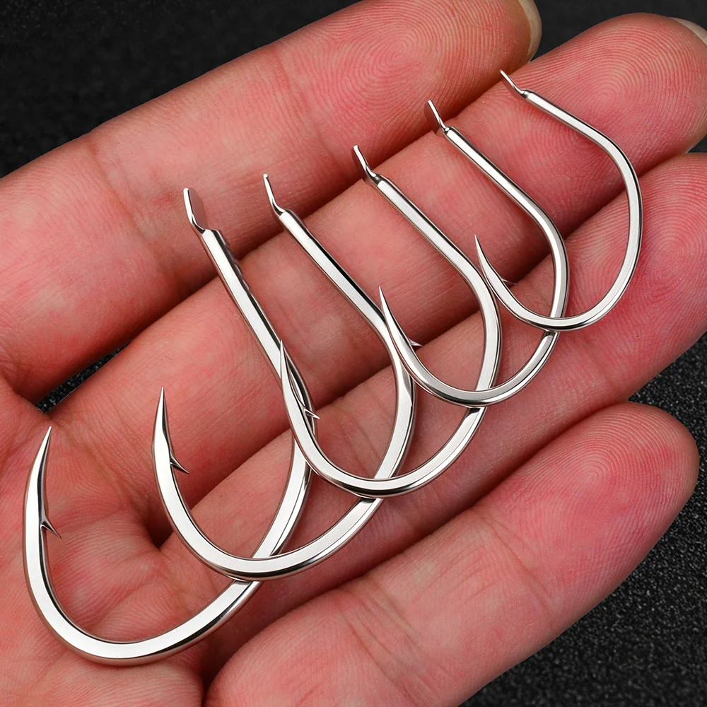 Anzuelos Jig Head PROBEROS de acero con púas para agua salada - imagen 3
